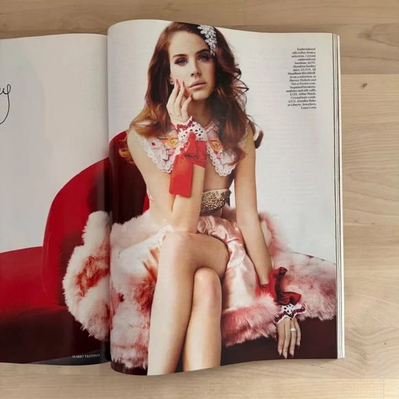 British Vogue March 2012 Featuring Lana Del Rey - Picture 8 of 8
